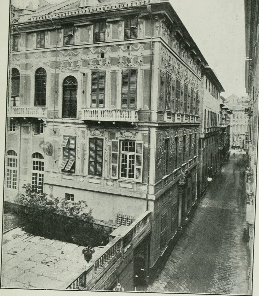 An illustration from Gènes, 1907, leaf 96