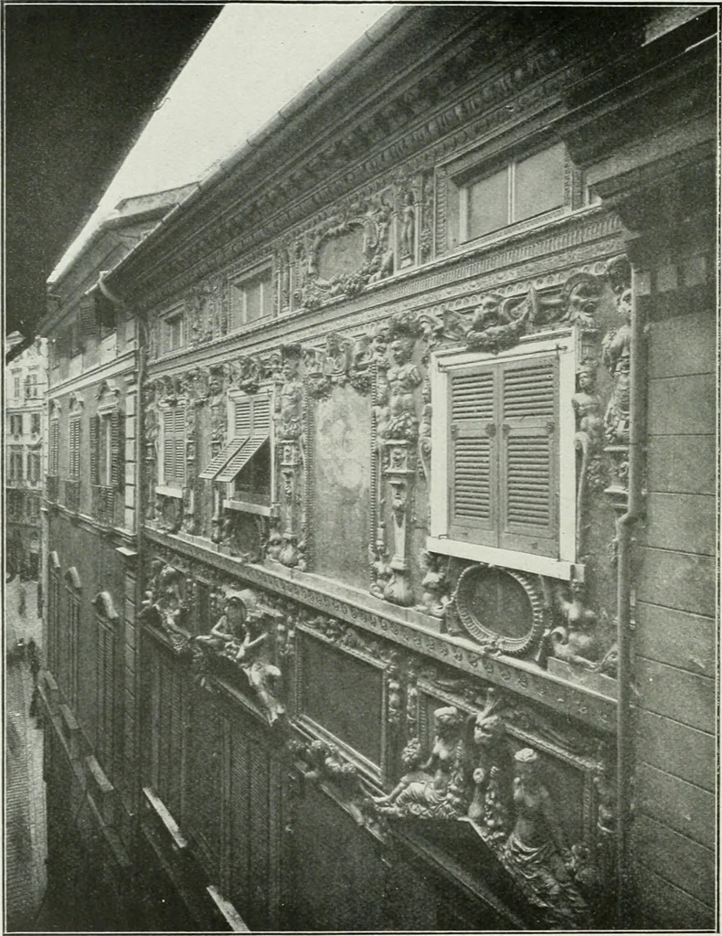 An illustration from Gènes, 1907, leaf 97