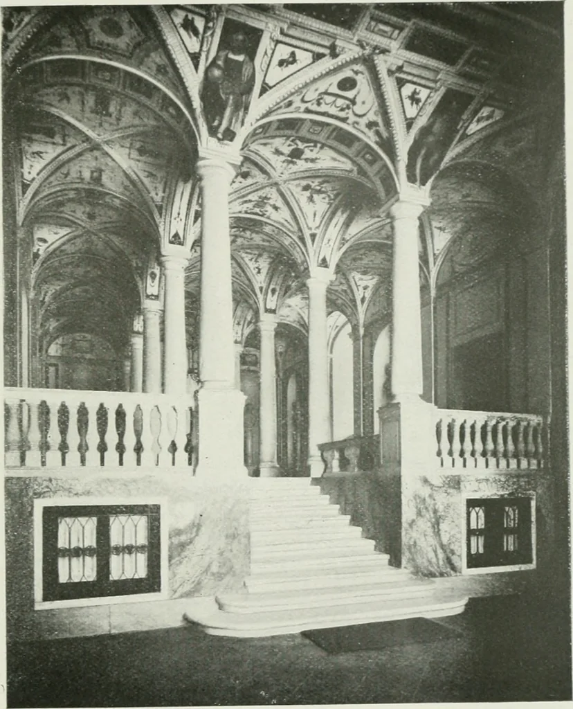 An illustration from Gènes, 1907, leaf 98