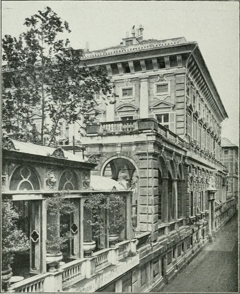 An illustration from Gènes, 1907, leaf 99