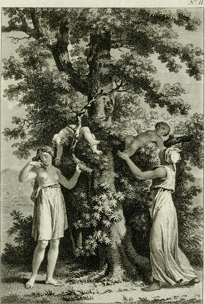 An illustration from Génie du christianisme, ou beautés de la religion chrétienne, 1809, leaf 279