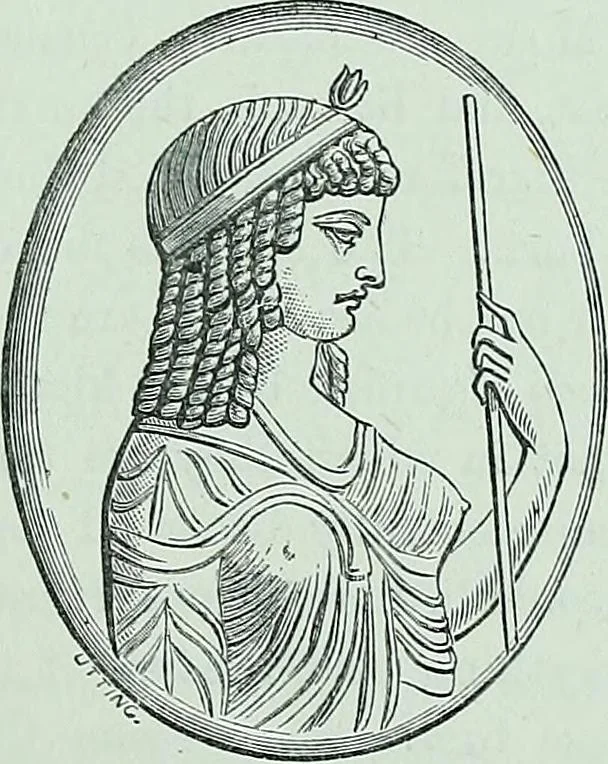 An illustration from The Gnostics and their remains, ancient and mediaeval, 1887, leaf 201