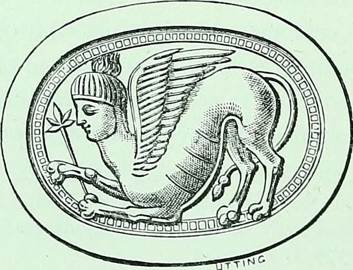 An illustration from The Gnostics and their remains, ancient and mediaeval, 1887, leaf 398