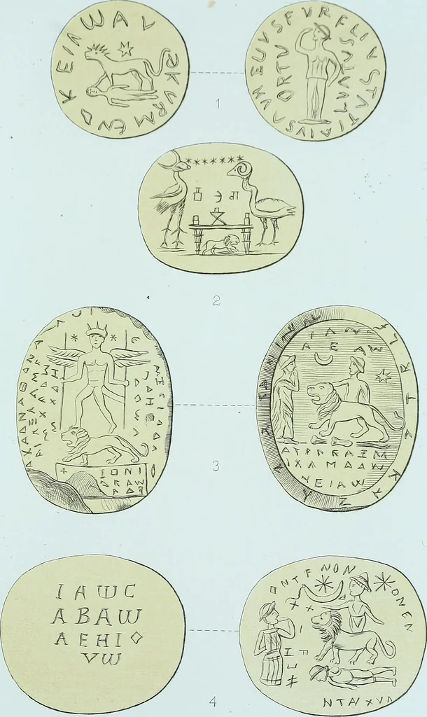 An illustration from The Gnostics and their remains, ancient and mediaeval, 1887, leaf 511