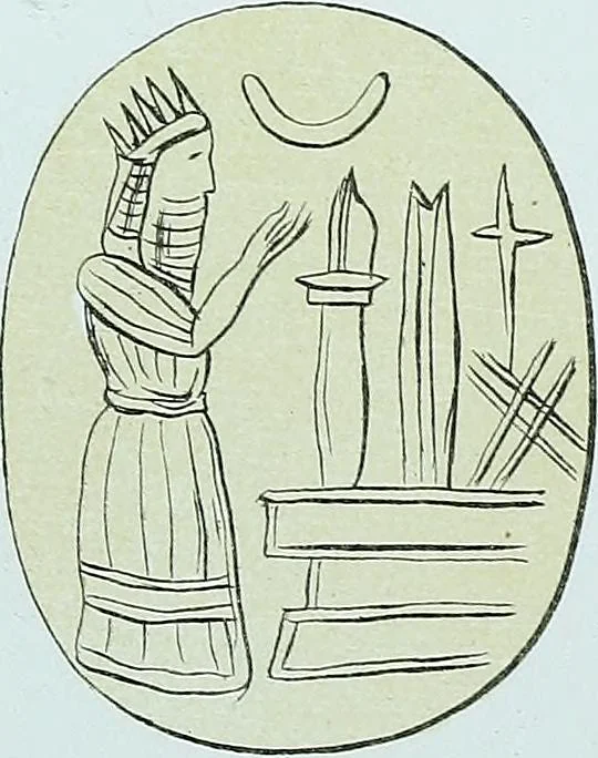An illustration from The Gnostics and their remains, ancient and mediaeval, 1887, leaf 513