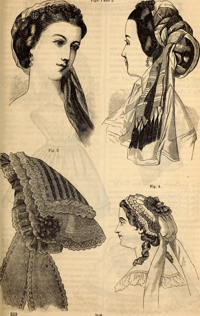 An illustration from Godey's lady's book, 1840, leaf 1015