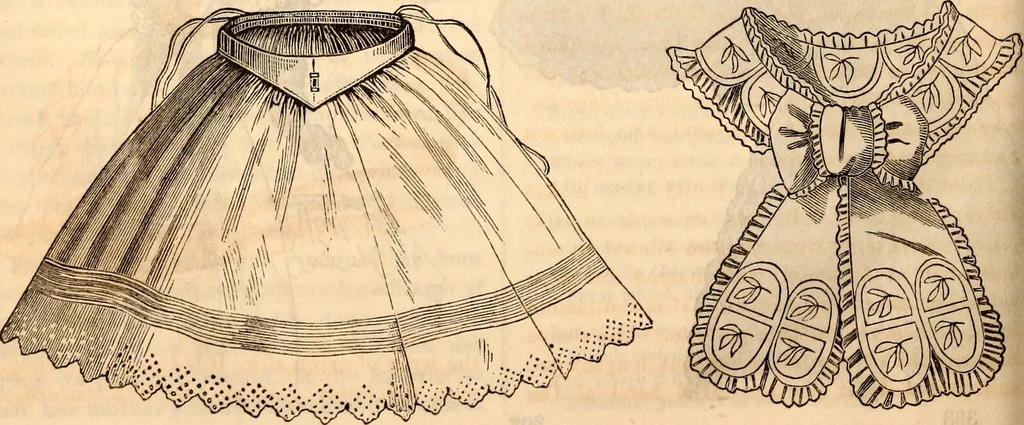 An illustration from Godey's lady's book, 1840, leaf 1016