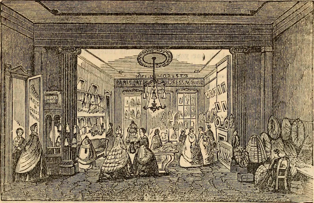 An illustration from Godey's lady's book, 1840, leaf 1041