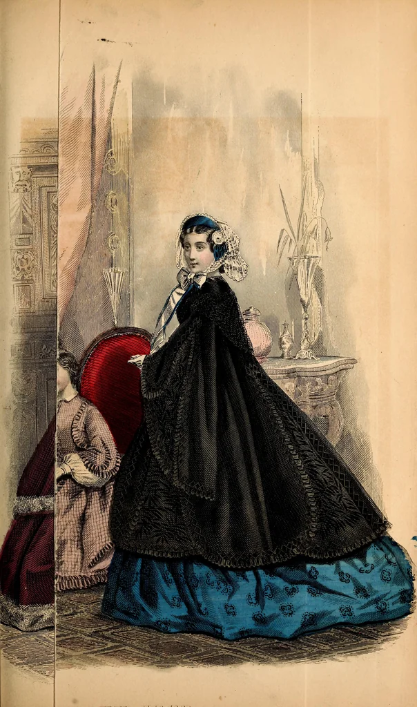 An illustration from Godey's lady's book, 1840, leaf 1049