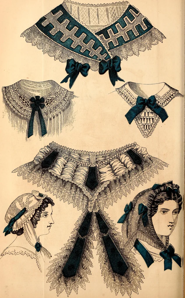 An illustration from Godey's lady's book, 1840, leaf 1054
