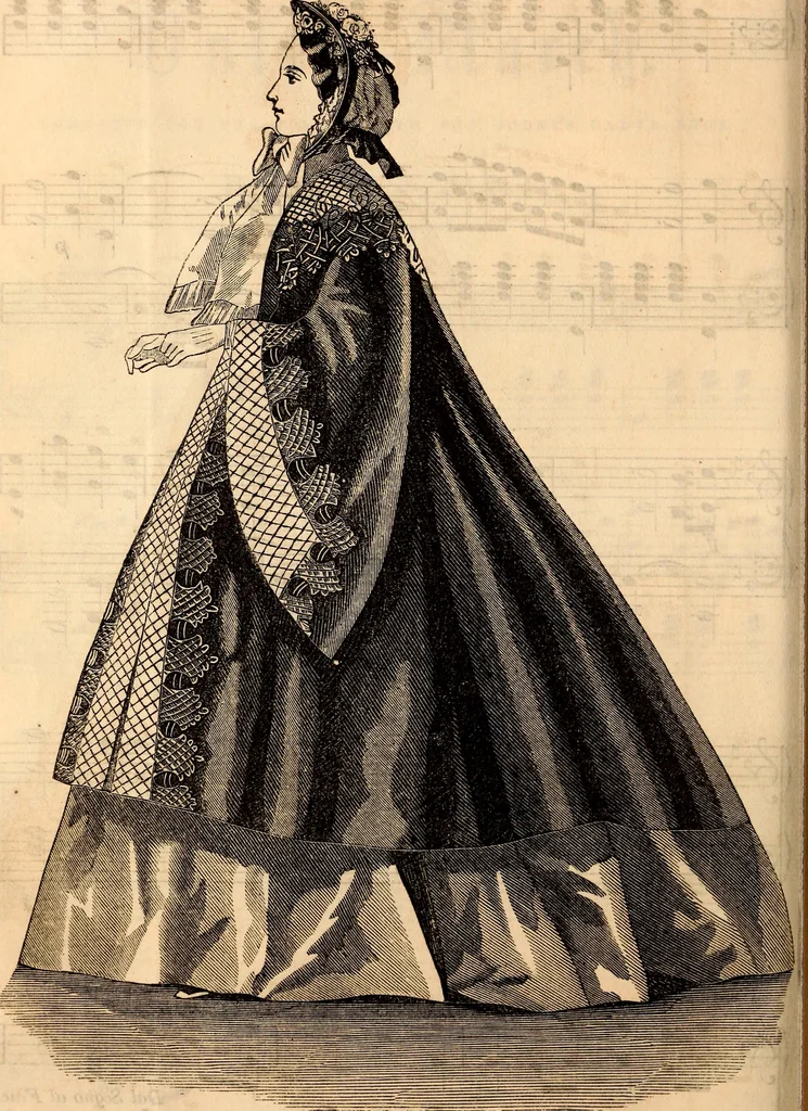 An illustration from Godey's lady's book, 1840, leaf 1058