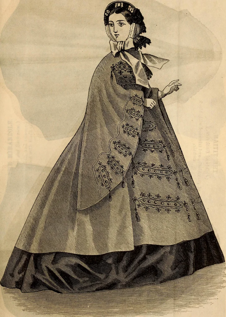 An illustration from Godey's lady's book, 1840, leaf 1059