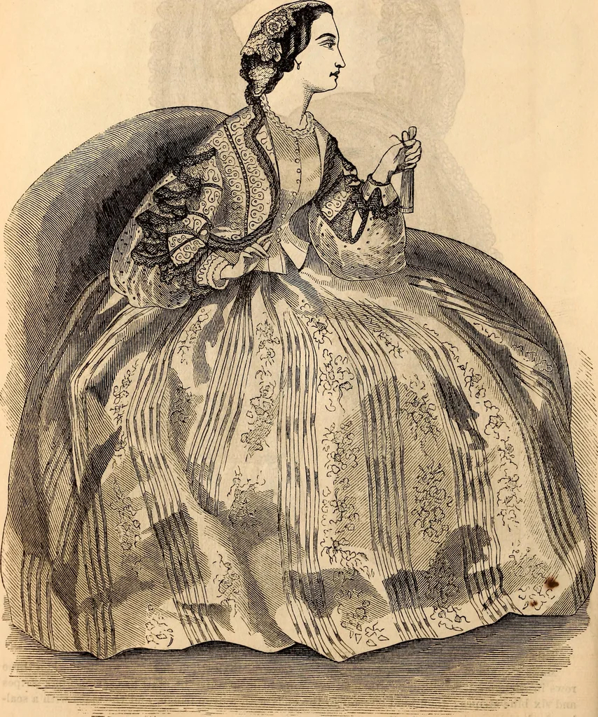 An illustration from Godey's lady's book, 1840, leaf 1064