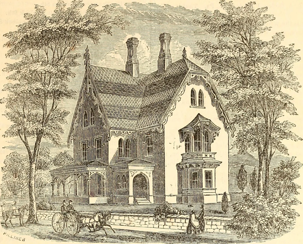 An illustration from Godey's lady's book, 1840, leaf 107
