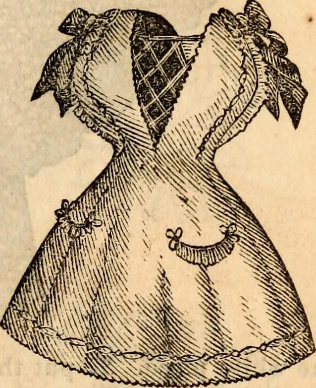 An illustration from Godey's lady's book, 1840, leaf 1121