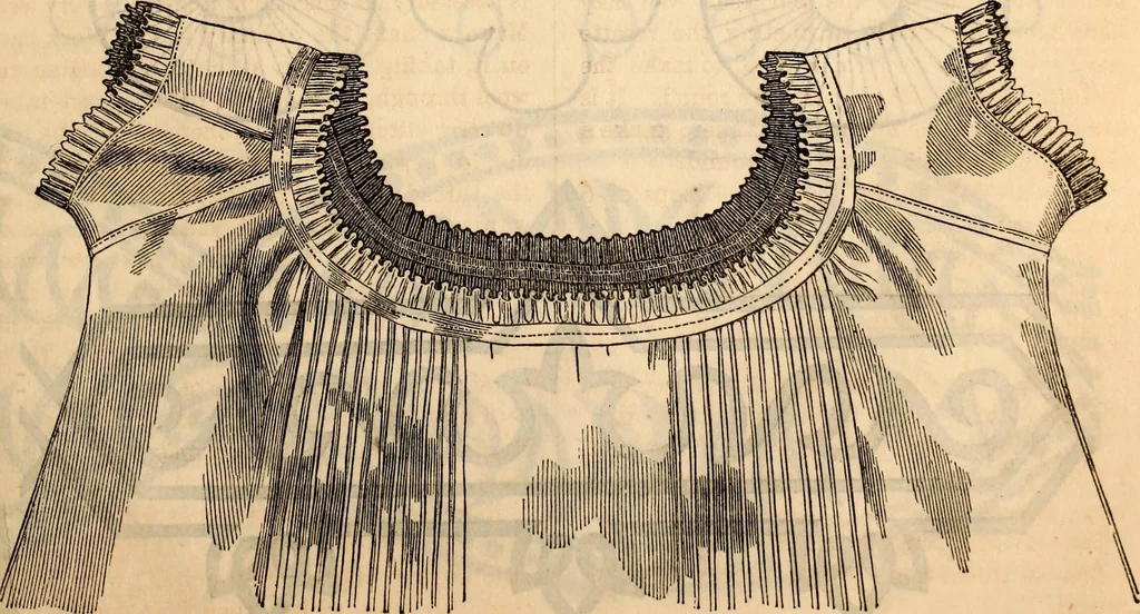 An illustration from Godey's lady's book, 1840, leaf 1129