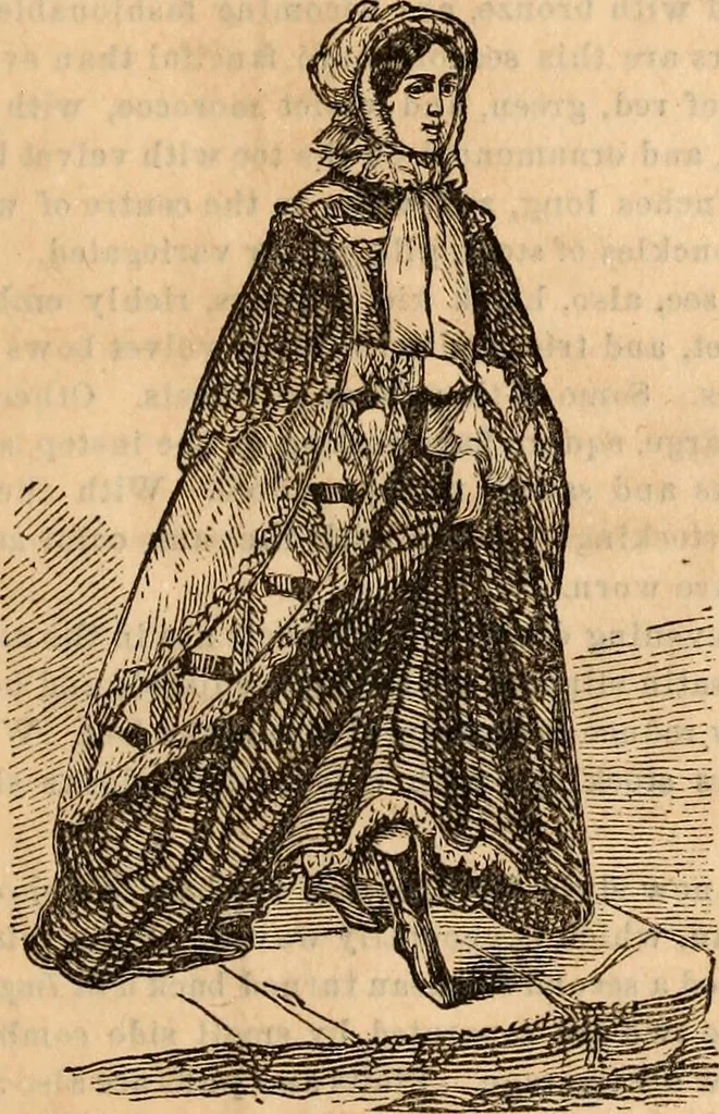 An illustration from Godey's lady's book, 1840, leaf 1147