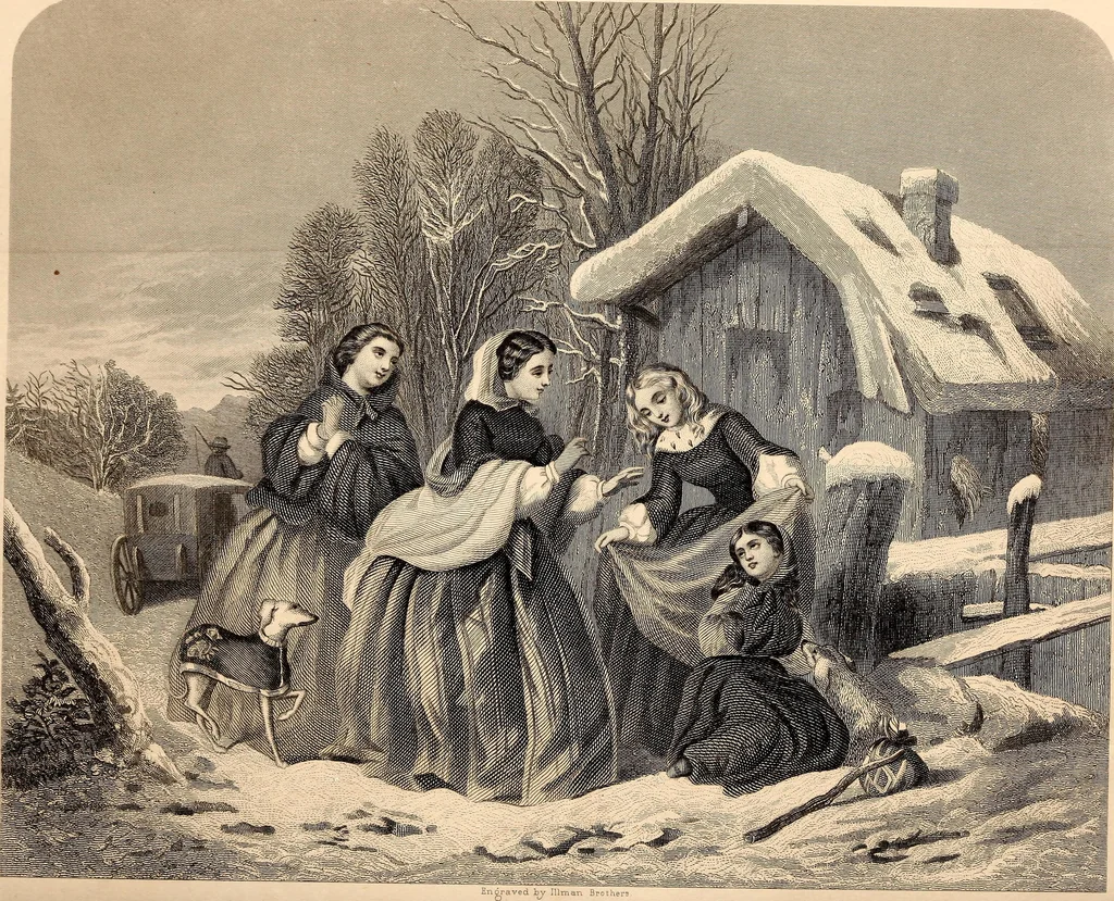 An illustration from Godey's lady's book, 1840, leaf 1150