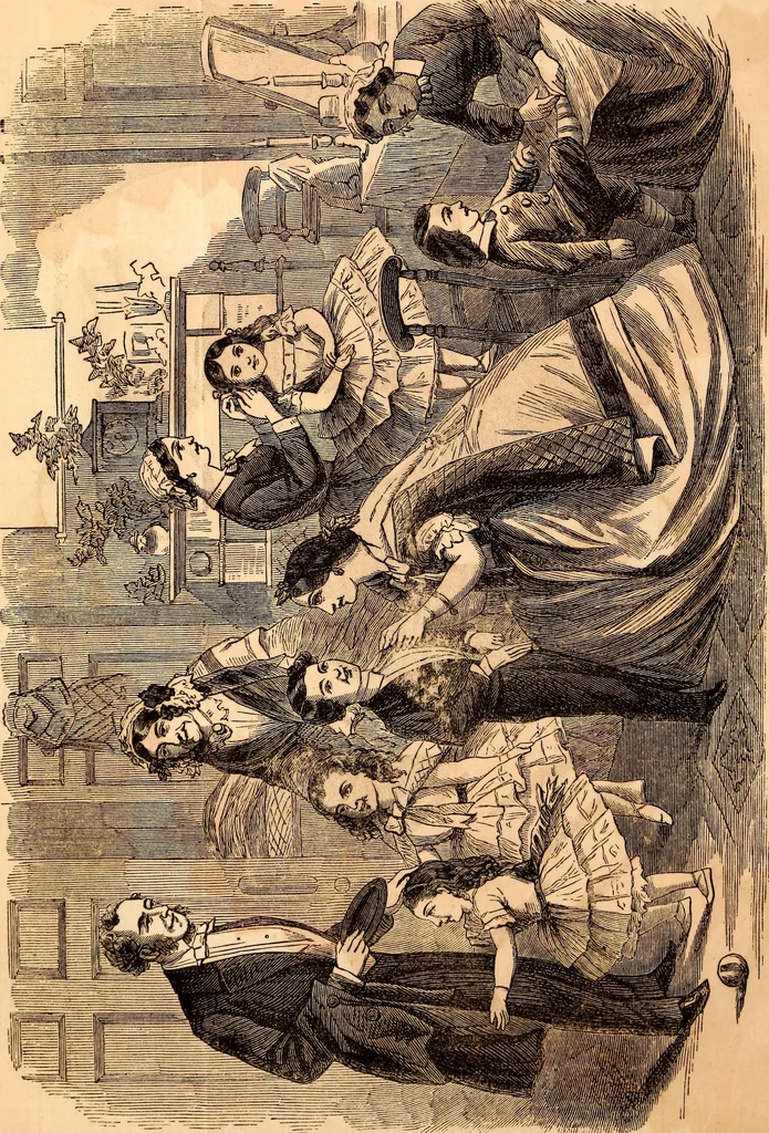 An illustration from Godey's lady's book, 1840, leaf 1156