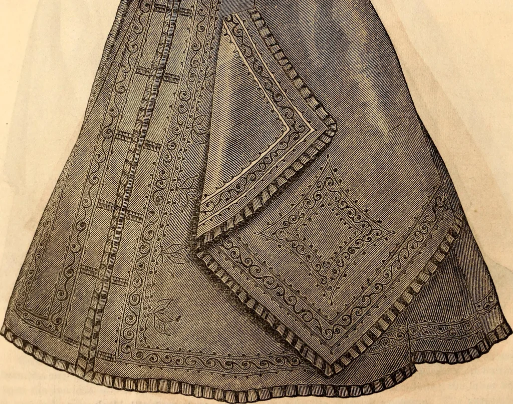 An illustration from Godey's lady's book, 1840, leaf 1164