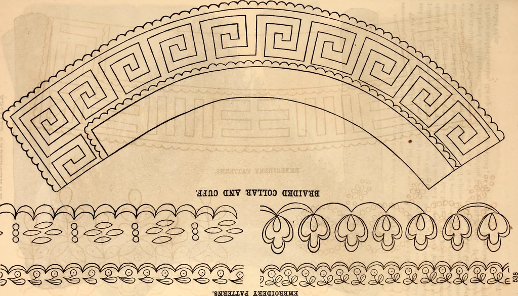 An illustration from Godey's lady's book, 1840, leaf 1168