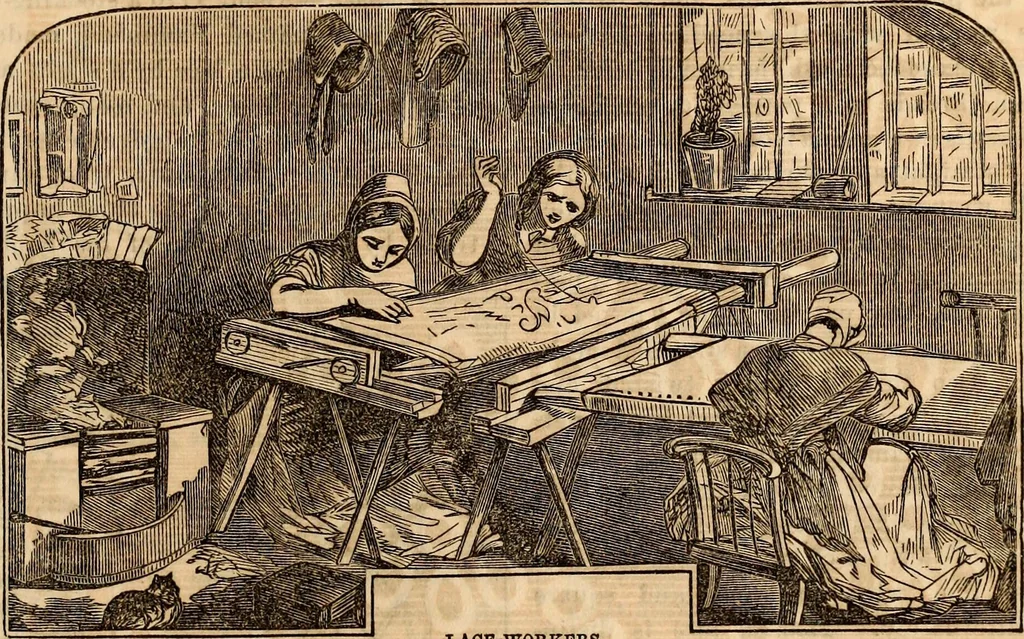 An illustration from Godey's lady's book, 1840, leaf 1175