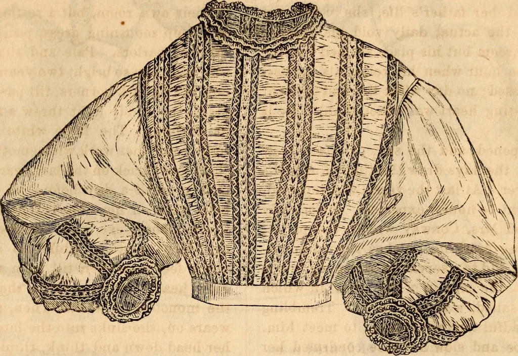 An illustration from Godey's lady's book, 1840, leaf 1221