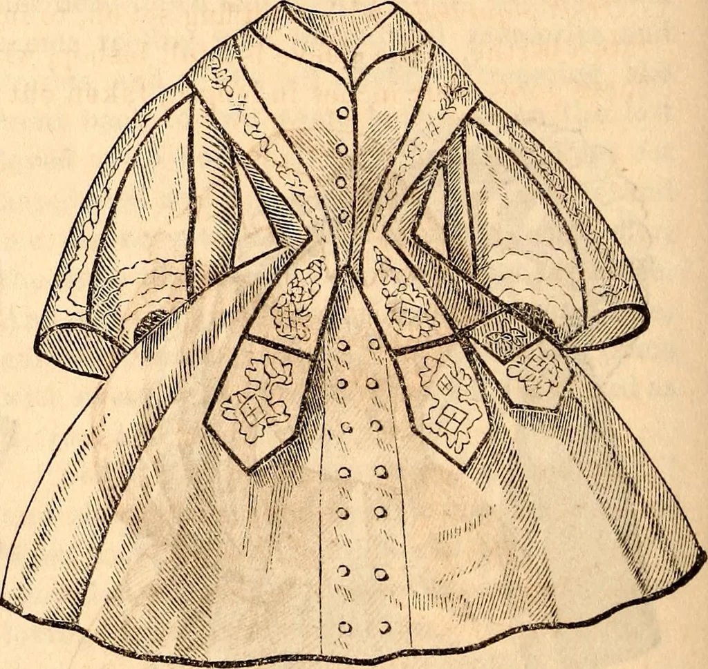 An illustration from Godey's lady's book, 1840, leaf 1222