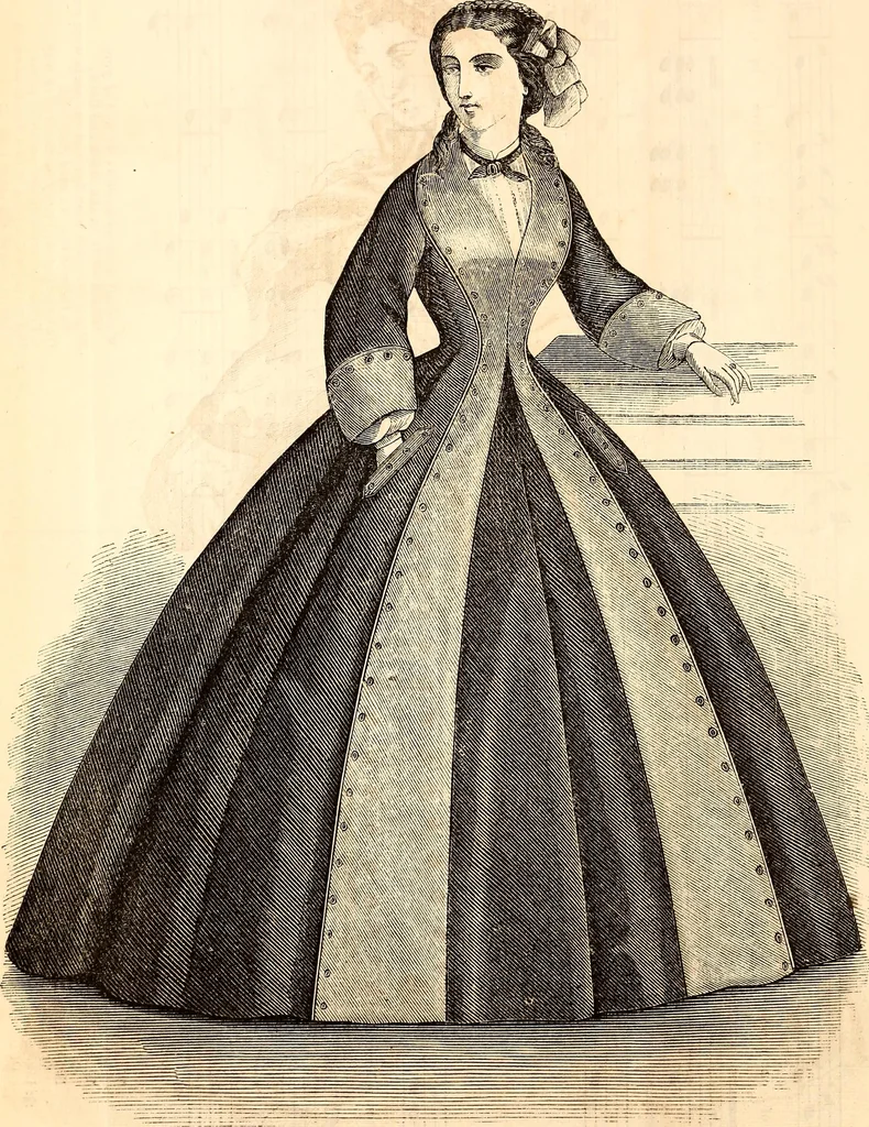 An illustration from Godey's lady's book, 1840, leaf 126