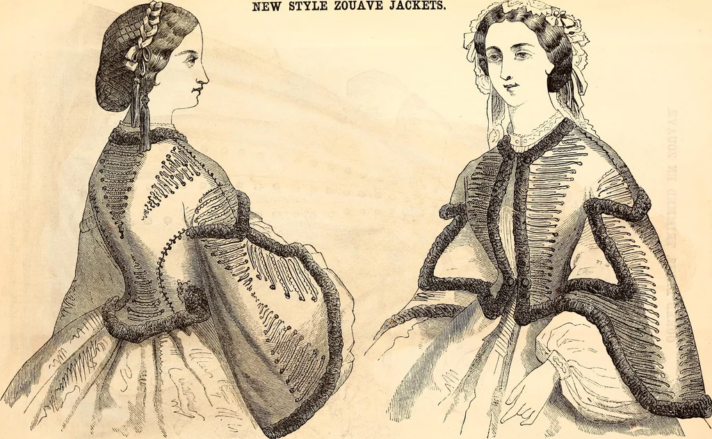 An illustration from Godey's lady's book, 1840, leaf 128