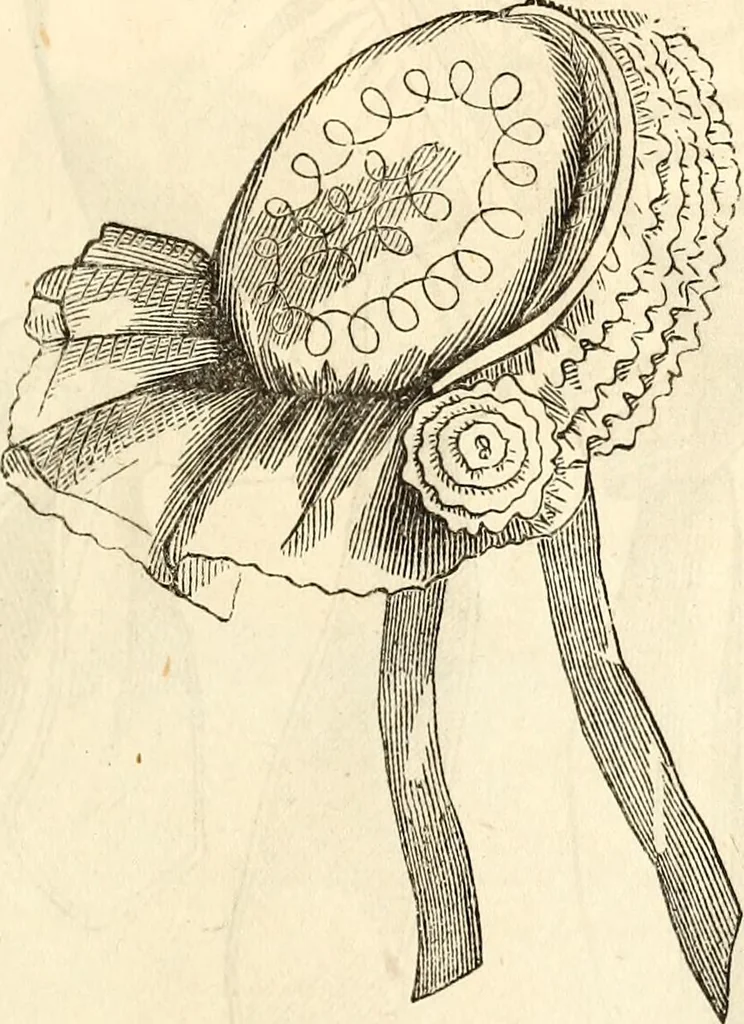 An illustration from Godey's lady's book, 1840, leaf 189