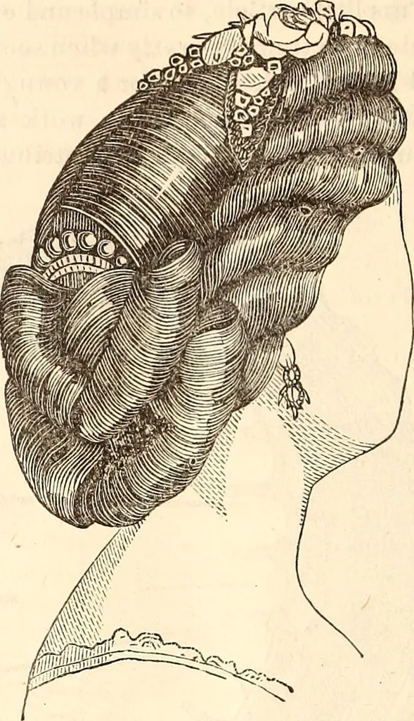 An illustration from Godey's lady's book, 1840, leaf 198