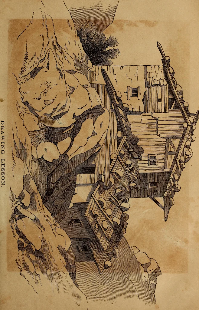 An illustration from Godey's lady's book, 1840, leaf 221