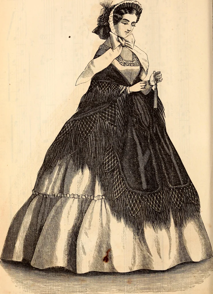 An illustration from Godey's lady's book, 1840, leaf 226