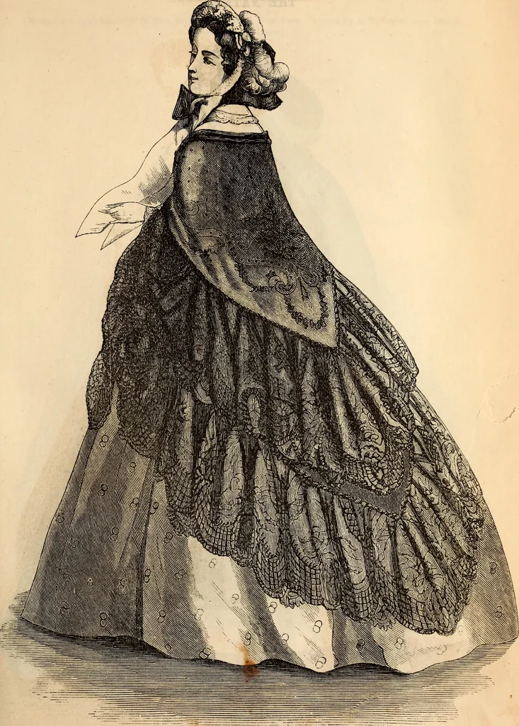 An illustration from Godey's lady's book, 1840, leaf 227