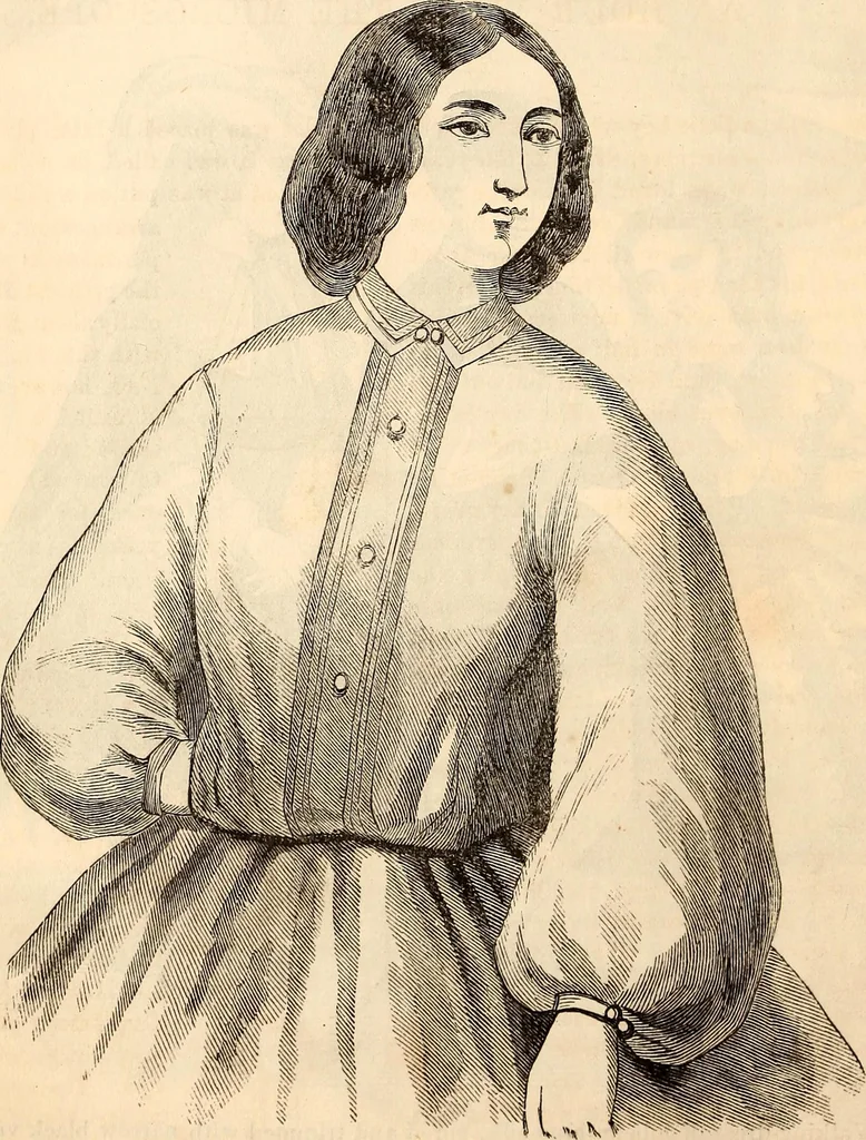 An illustration from Godey's lady's book, 1840, leaf 234