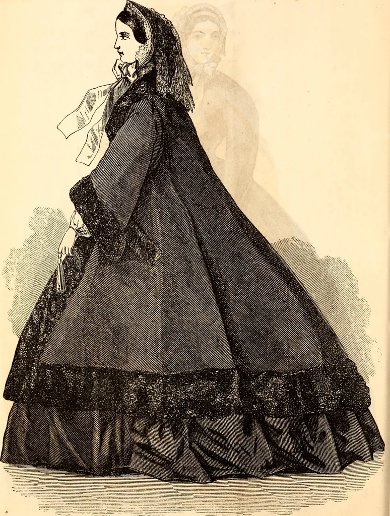An illustration from Godey's lady's book, 1840, leaf 24