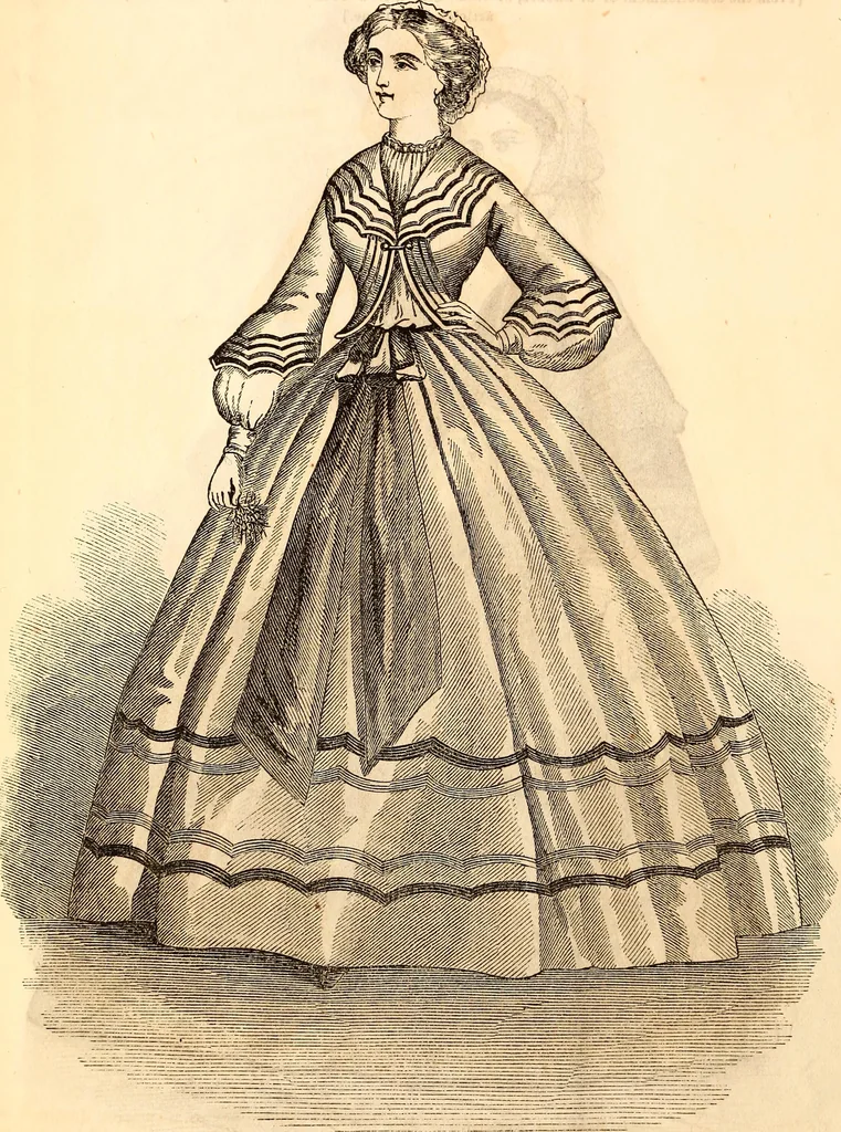 An illustration from Godey's lady's book, 1840, leaf 26