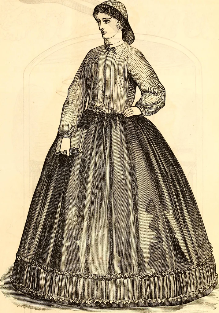 An illustration from Godey's lady's book, 1840, leaf 27