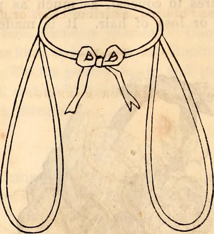 An illustration from Godey's lady's book, 1840, leaf 286