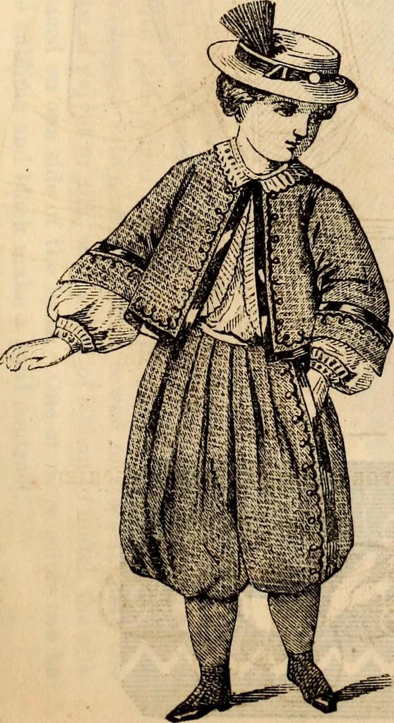 An illustration from Godey's lady's book, 1840, leaf 287