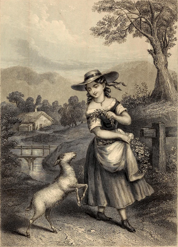 An illustration from Godey's lady's book, 1840, leaf 320
