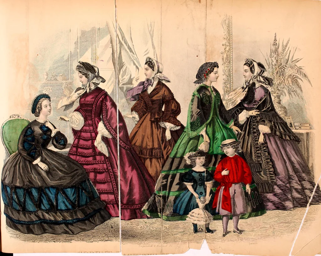 An illustration from Godey's lady's book, 1840, leaf 323