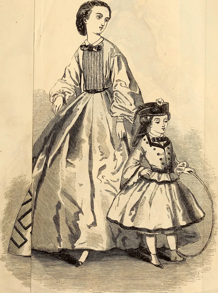 An illustration from Godey's lady's book, 1840, leaf 325