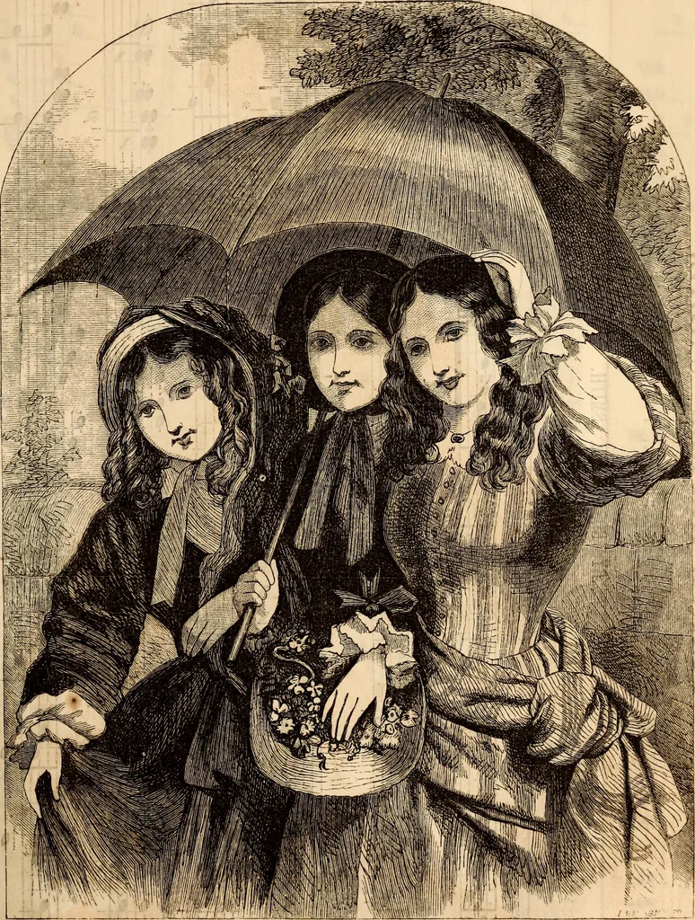 An illustration from Godey's lady's book, 1840, leaf 329