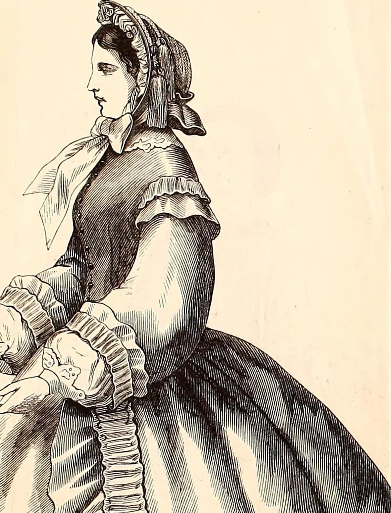 An illustration from Godey's lady's book, 1840, leaf 330