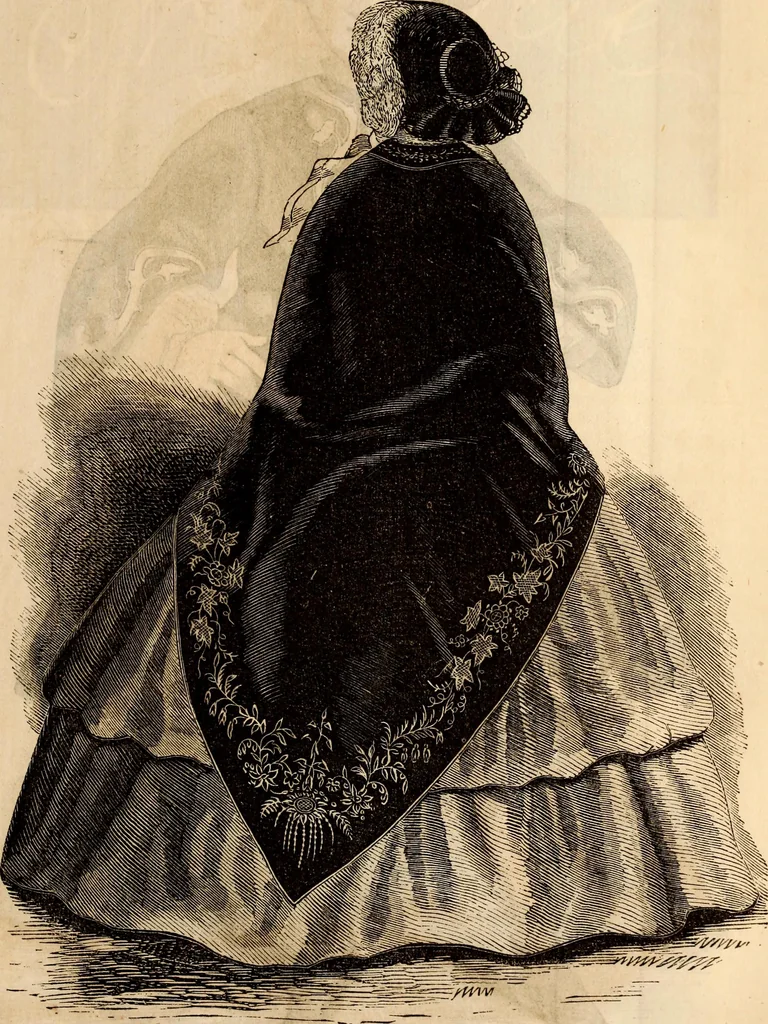 An illustration from Godey's lady's book, 1840, leaf 335