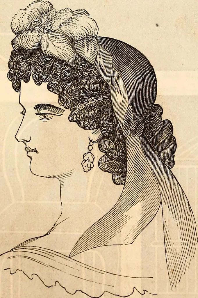 An illustration from Godey's lady's book, 1840, leaf 394