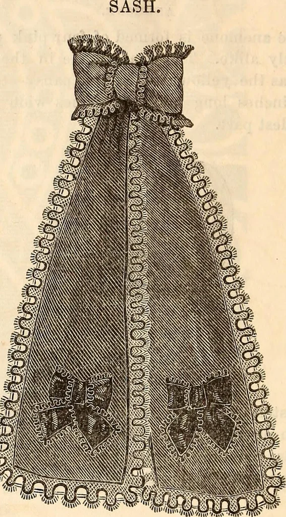 An illustration from Godey's lady's book, 1840, leaf 404