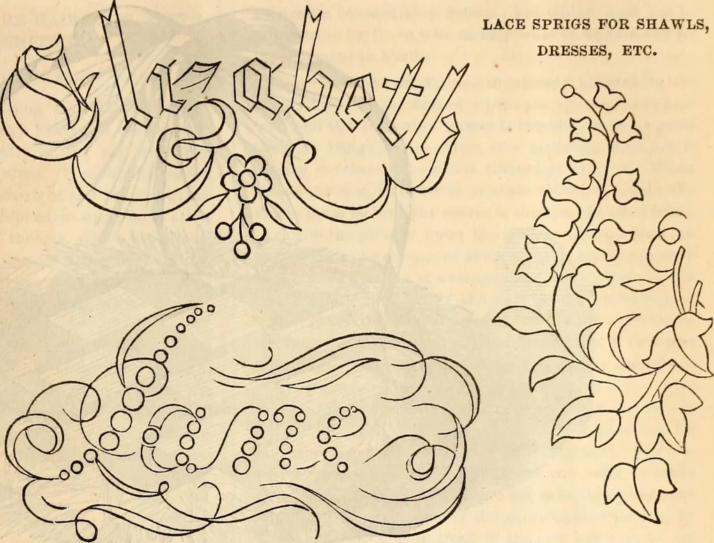 An illustration from Godey's lady's book, 1840, leaf 405